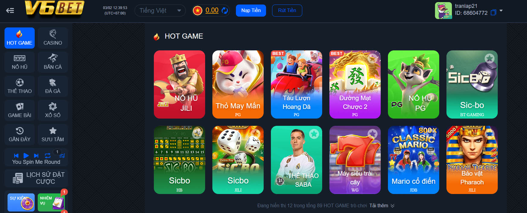 Tải app V6Bet về điện thoại iOS